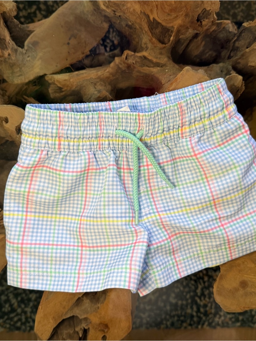 The Beaufort Bonnet Company Plaid Swim Trunks
